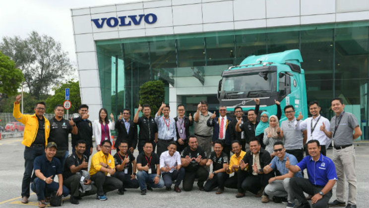Engaging session with MOT, JPJ, Petronas and the Volvo Trucks team in Shah Alam