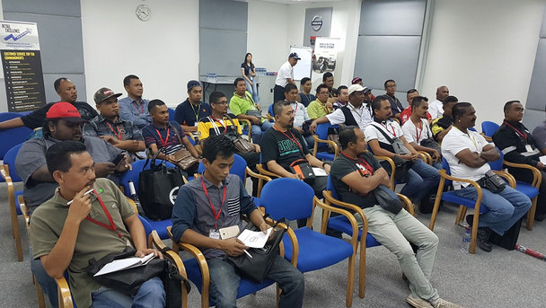 Volvo Trucks Safety Seminar with Globe Truckers and Volvo Trucks Malaysia FB friends