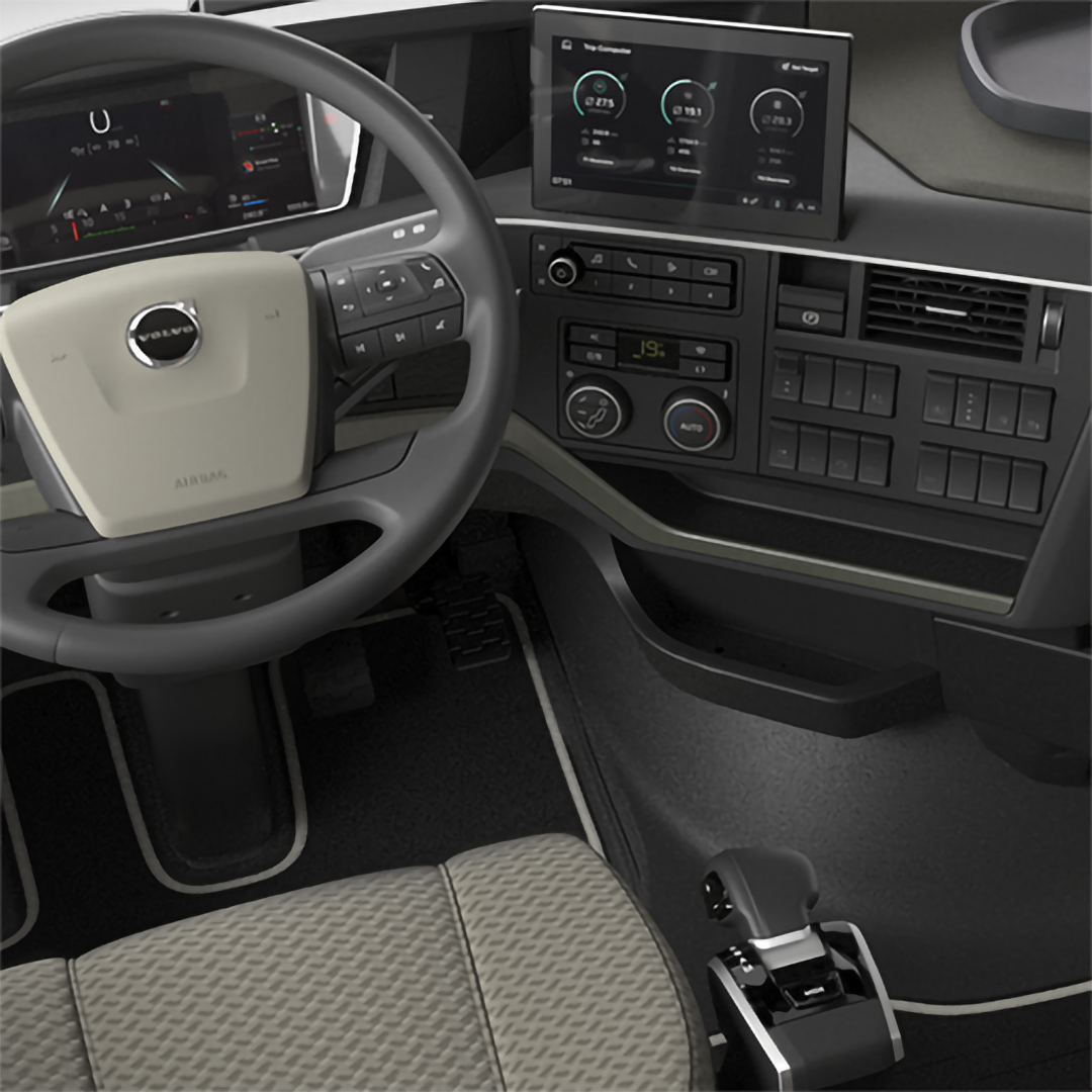 Volvo FH with plush trim progressive, interior trim level